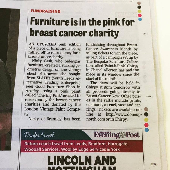 'Paint it Pink' in the papers!