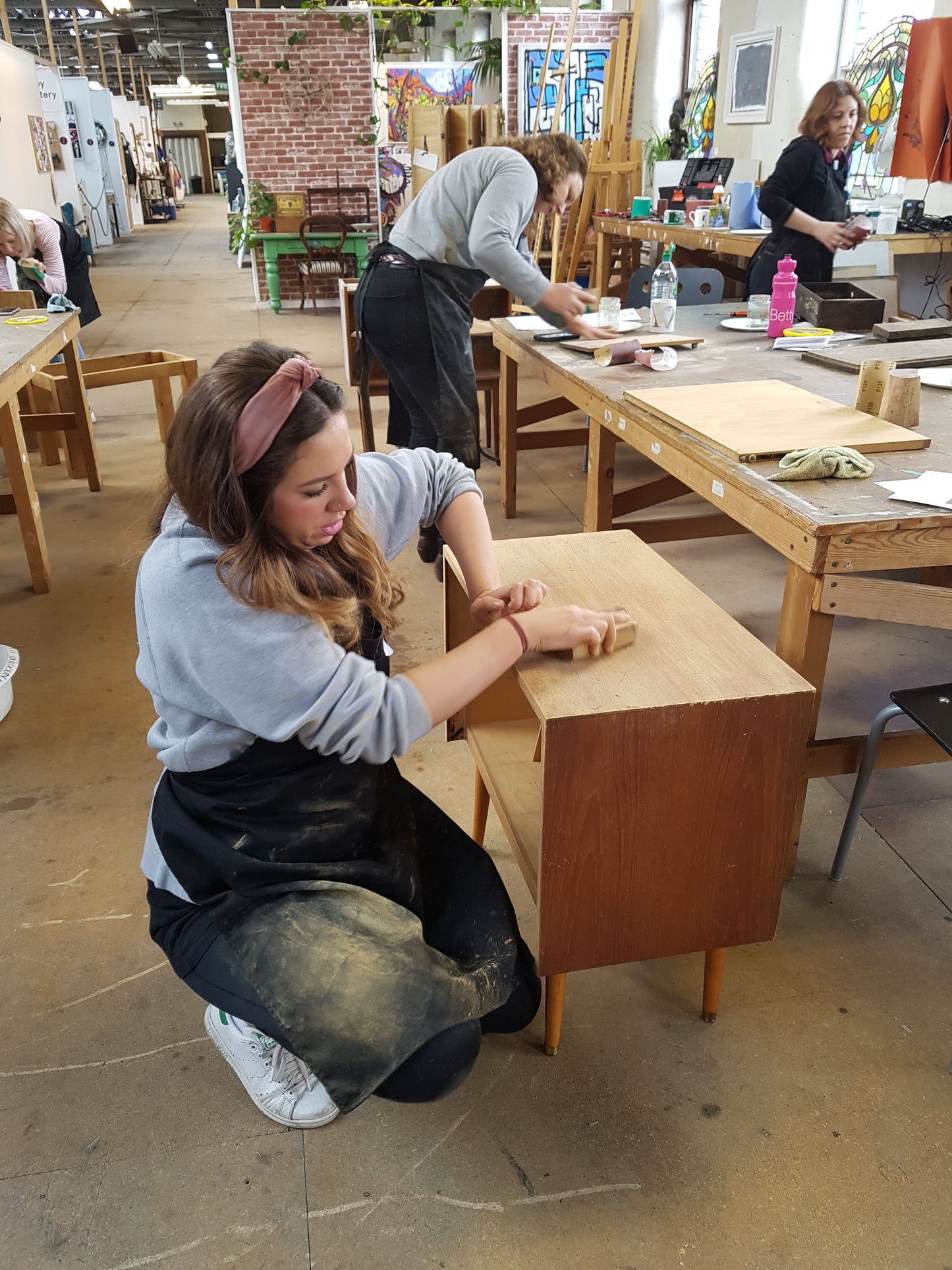 FURNITURE UPCYCLING EVENING COURSE 2: Restore & Enhance Vintage Wood - The Barn Wirral, starts Weds May 7th 2025 (4 weeks)