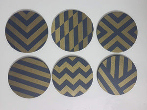 Done up North Geometric Coaster Painting Kit