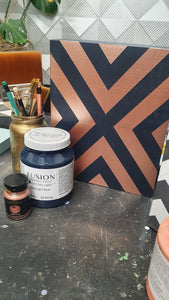 ONLINE CLASS: Getting stated with Furniture Painting & Geometric Design - The Box workshop