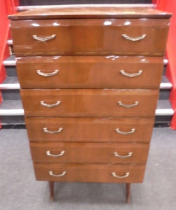 Tall MCM Chest of Drawers