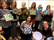 ONLINE CLASS: Getting stated with Furniture Painting & Geometric Design - The Box workshop