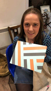 ONLINE CLASS: Getting stated with Furniture Painting & Geometric Design - The Box workshop